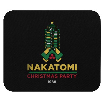 Discover Die Hard Nakatomi Christmas Party 1988 Mouse Pads