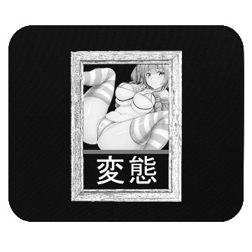 Discover hen Anime Waifu japanese sexy bikin Girl Ahegao Mouse Pads