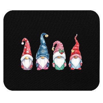 Discover Merry Christmas Gnomes Mouse Pads