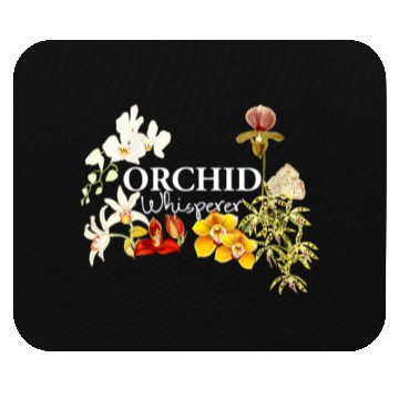 Discover Orchid Whisperer Mouse Pads I Love Orchids Mouse Pads