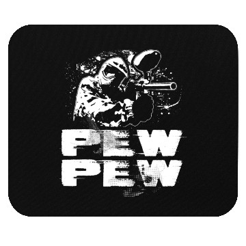 Discover Paintball Player | Air Soft Paintballer Gifts Mouse Pads