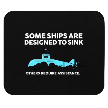 Discover Military Submarine Veteran Gift US Submarine Sink Mouse Pads
