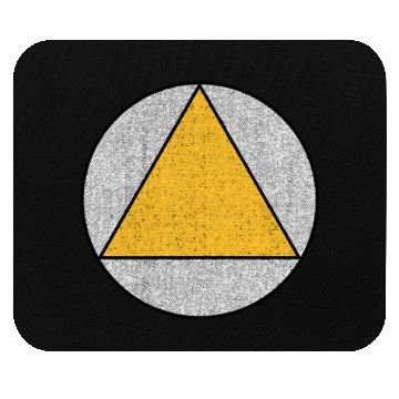 Discover Legion Yellow Triangle Chapter Five Mouse Pads