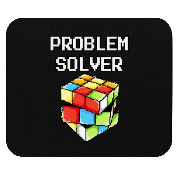 Discover Problem Solver Puzzle Cube Math Nerd Mouse Pads