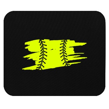 Discover Softball Catcher Baseball Pitcher Bat Ball Player Mouse Pads