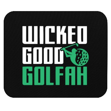 Discover Funny New England Accent, Wicked Good Golfer Gift Mouse Pads