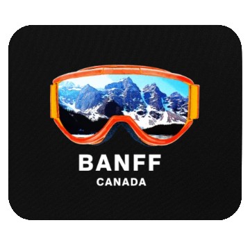 Discover Banff National Park - Banff Canada Mouse Pads