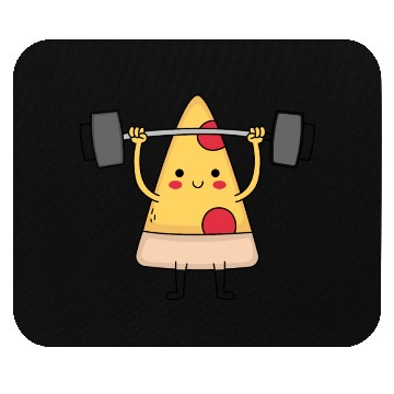 Discover Pizza Gym Mouse Pads