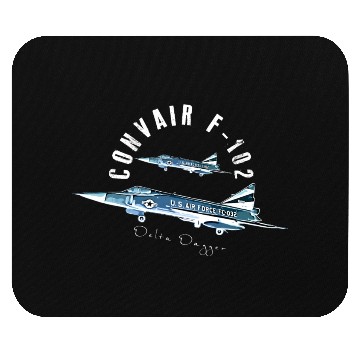 Discover Convair F-102 Delta Dagger Mouse Pads