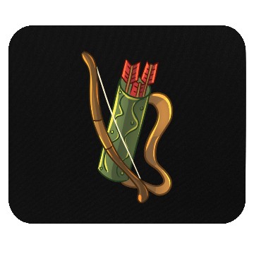 Discover Robin Hood Arrowand Quiver Mouse Pads
