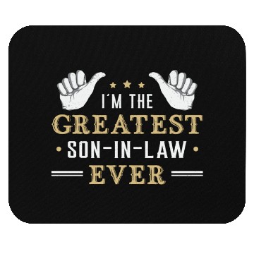 Discover Son Proud Best Son In Law Freaking Gift Idea Mouse Pads