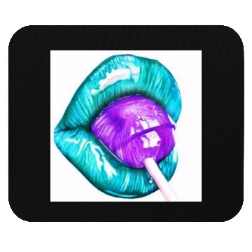 Discover GREEN LIPS AN LOLLIPOP Mouse Pads