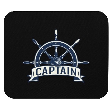 Discover Boat Captain Humor Boating Sailor Mouse Pads