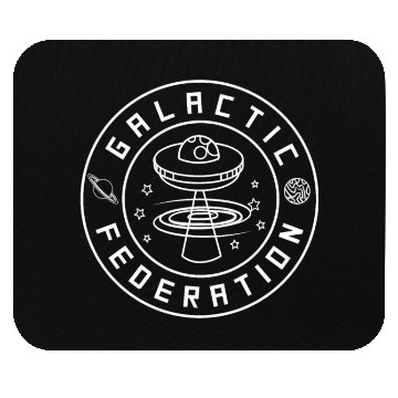 Discover Humanity is not ready - Galactic Federation Mouse Pads