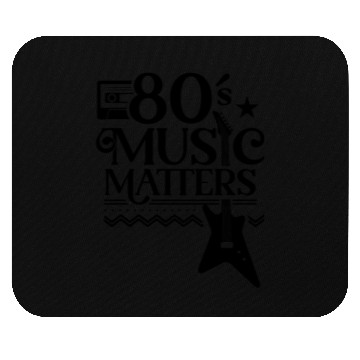 Discover 80s Music Matters Musician Mouse Pads