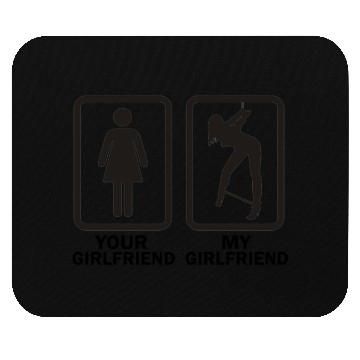 Discover your girlfriend vs my girlfriend funny bdsm Mouse Pads