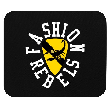 Discover Fashion Rebels Records Mouse Pads