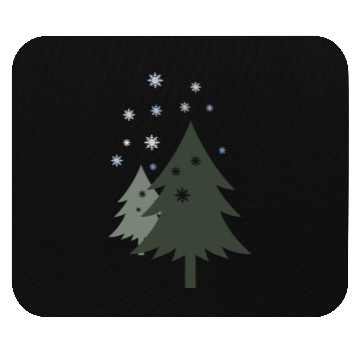 Discover winter wonderland Mouse Pads