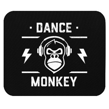 Discover Dance Monkey - Monkey DJ Mouse Pads
