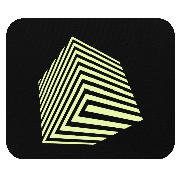 Discover Geometric Cube Mouse Pads