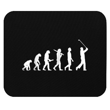 Discover Funny Golf Evolution For Golfers Golf Players Mouse Pads