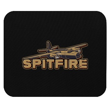 Discover SPITFIRE SUPERMARINE WW2 FIGHTER PLANE Gift Mouse Pads