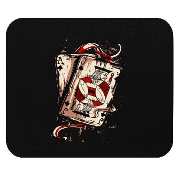 Discover Poker Cards Mouse Pads