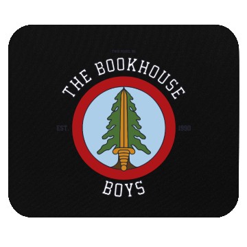 Discover Twin Peaks The Bookhouse Boys Est 1990 Logo Mouse Pads