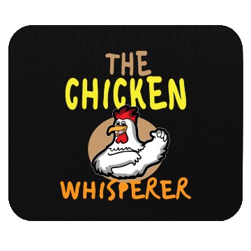 Discover Chicken Whisperer Farmer Farm Chicken Mouse Pads