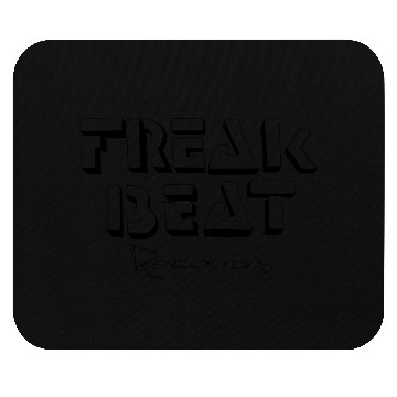 Discover Freak Beat Black Mouse Pads