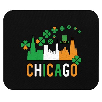 Discover Chicago Irish Pride St Patricks Day Mouse Pads