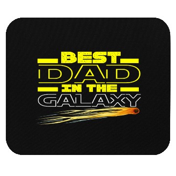 Discover Best Dad in the Galaxy with Comet Mouse Pads
