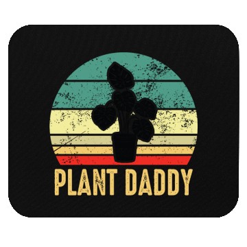 Discover Plant Daddy Funny Gardening Houseplants Mouse Pads