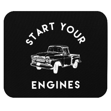 Discover Start Your Engines Mechanic Mouse Pads | Gift For