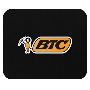 Discover BTC - BITCOIN Mouse Pads