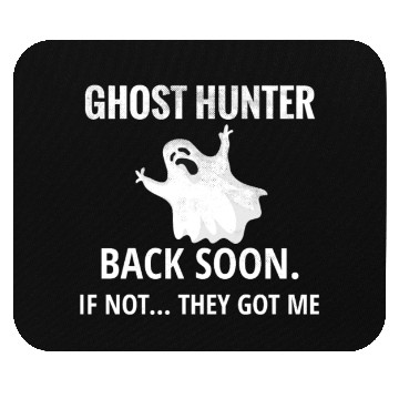Discover Ghost Hunting Paranormal Investigator Ghost Hunter Mouse Pads