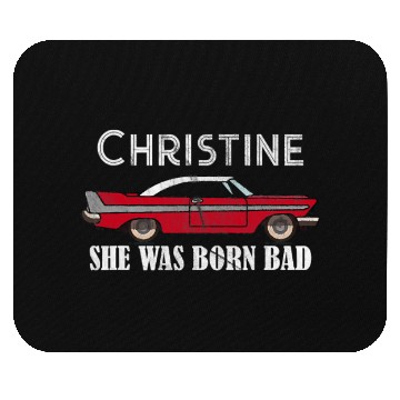 Discover Christine Classic Car Model Lover Automotive Theme Mouse Pads