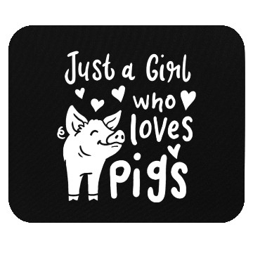 Discover Pig Pig Lover Farmer Mouse Pads