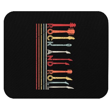 Discover Classic Rock And Roll Vintage Mouse Pads Concert Band