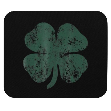 Discover Distressed Shamrock Mouse Pads St Patricks Day Green
