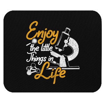 Discover Microscope Bacteria Saying Biology Mouse Pads