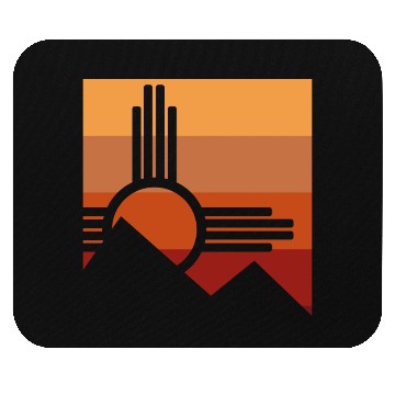 Discover Zia Sun New Mexico Zia Mountains Mouse Pads
