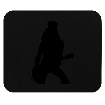 Discover Guitar player shadow, silhouette Mouse Pads