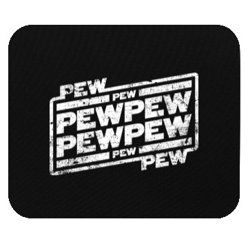 Discover Pew Pew Pew Mouse Pads