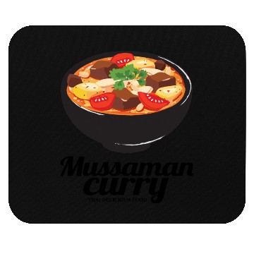 Discover Mussaman Curry Thai Food Mouse Pads