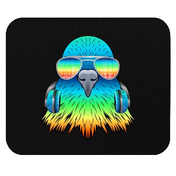 Discover Pigeon Dove Music DJ - Bird Collection Mouse Pads