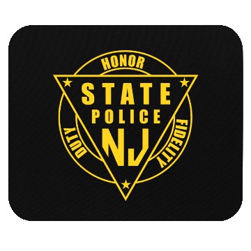 Discover jersey state police Mouse Pads