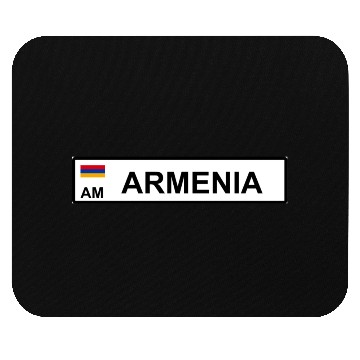 Discover Realistic Armenia License Plate Sticker Mouse Pads