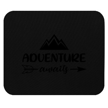Discover Alps Mountains Quote Gift hiking nature Mouse Pads