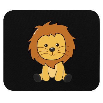 Discover Lion Cute Animals For Kids Lion King Mouse Pads